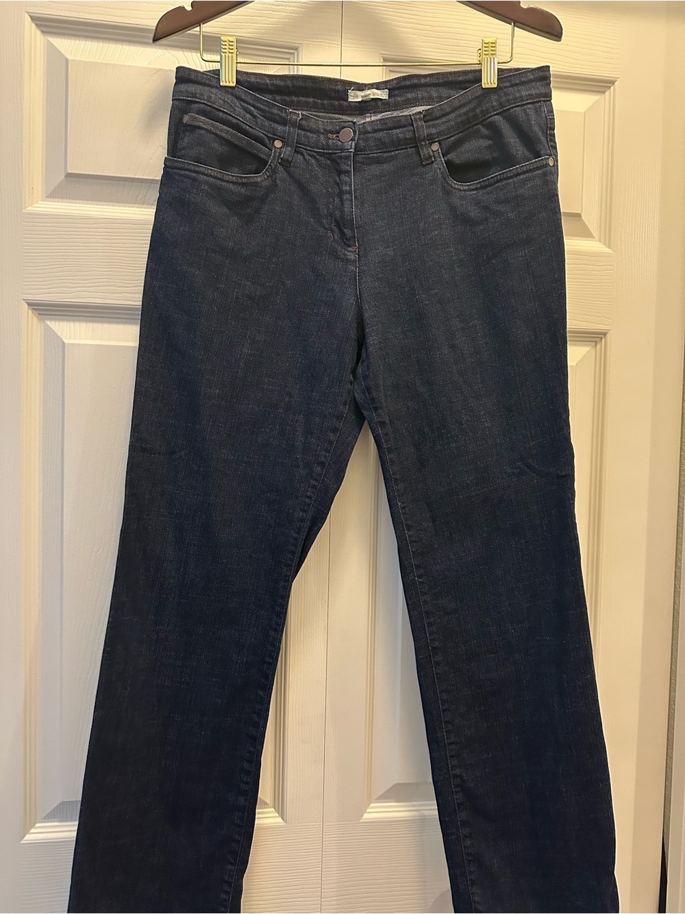 Eileen Fisher Indigo Straight-Leg Jeans